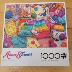 Aimee Stewart 1000pc knitting puzzle